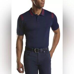 G/Fore G4 Men's Navy Blue Polo Shirt Golf XL